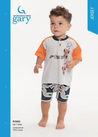 NEWBORN PAJAMAS S/M R15034 Tellini S.r.l. Wholesale Clothing